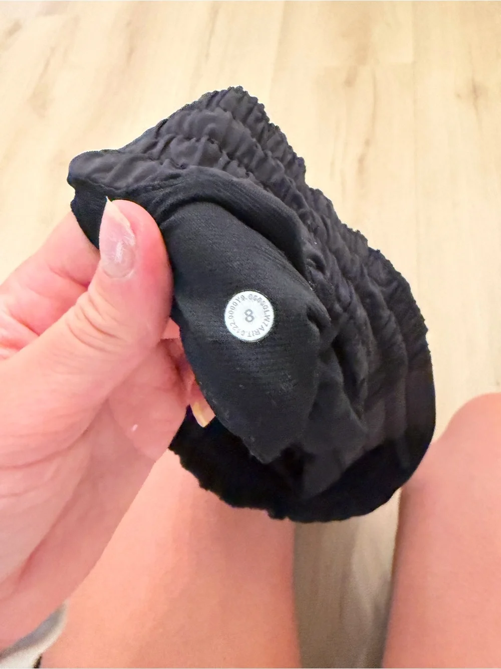 Lululemon hotty hot black